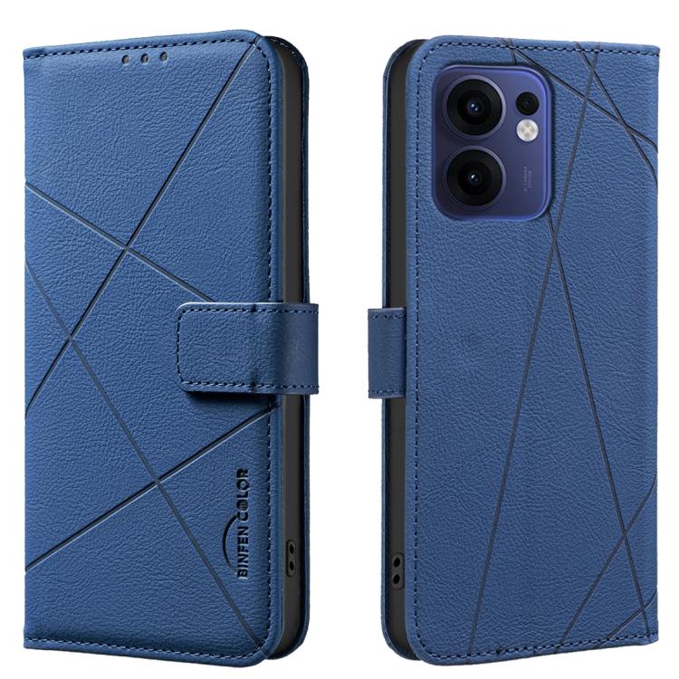 Geometric Pattern RFID Leather Phone Case, For OPPO Reno15 F 5G Global, For OPPO Reno15 5G Global, For OPPO A6 Pro 5G/4G Global / F31 5G, For OPPO Reno14 F 5G, For OPPO A79 5G, For OPPO Reno13 F 5G, For OPPO A60 4G, For OPPO Reno11 F 5G