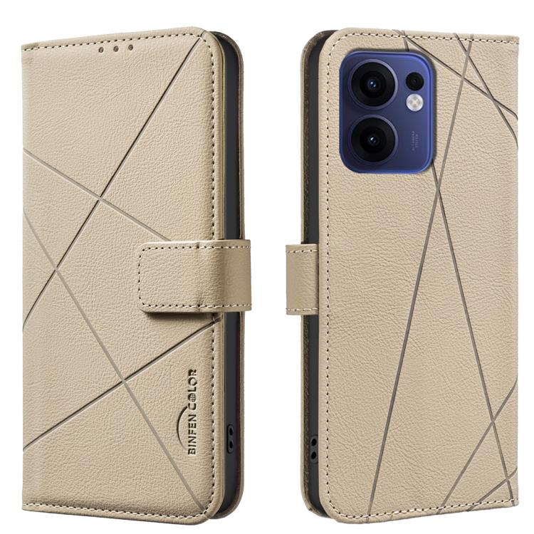 Geometric Pattern RFID Leather Phone Case, For OPPO Reno15 F 5G Global, For OPPO Reno15 5G Global, For OPPO A6 Pro 5G/4G Global / F31 5G, For OPPO Reno14 F 5G, For OPPO A79 5G, For OPPO Reno13 F 5G, For OPPO A60 4G, For OPPO Reno11 F 5G