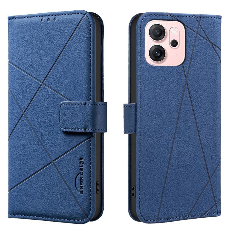 Geometric Pattern RFID Leather Phone Case, For OPPO Reno15 F 5G Global, For OPPO Reno15 5G Global, For OPPO A6 Pro 5G/4G Global / F31 5G, For OPPO Reno14 F 5G, For OPPO A79 5G, For OPPO Reno13 F 5G, For OPPO A60 4G, For OPPO Reno11 F 5G