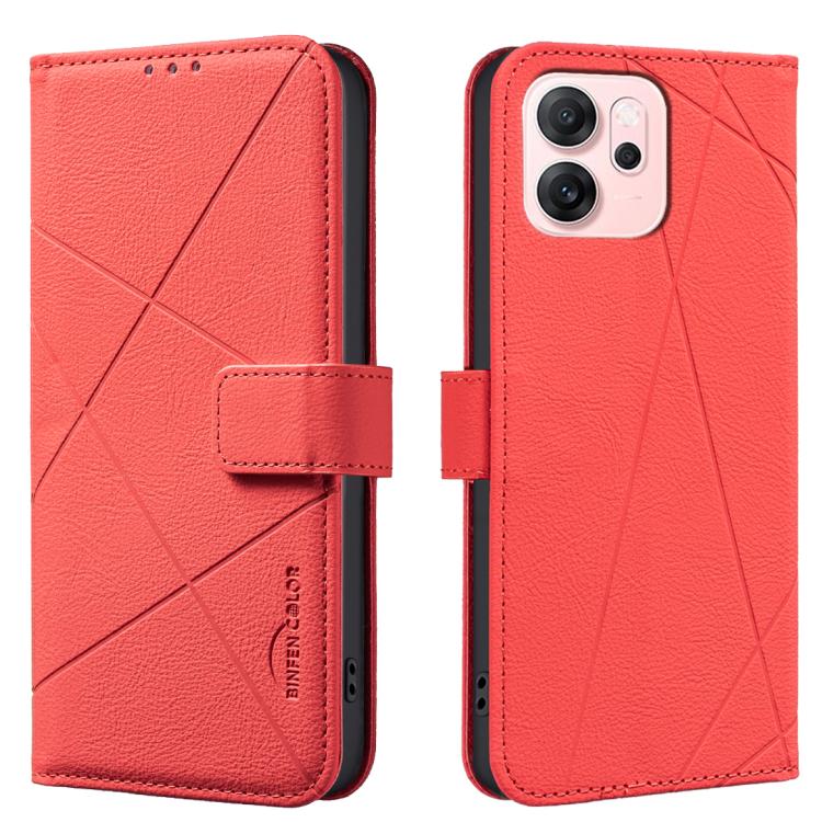 Geometric Pattern RFID Leather Phone Case, For OPPO Reno15 F 5G Global, For OPPO Reno15 5G Global, For OPPO A6 Pro 5G/4G Global / F31 5G, For OPPO Reno14 F 5G, For OPPO A79 5G, For OPPO Reno13 F 5G, For OPPO A60 4G, For OPPO Reno11 F 5G
