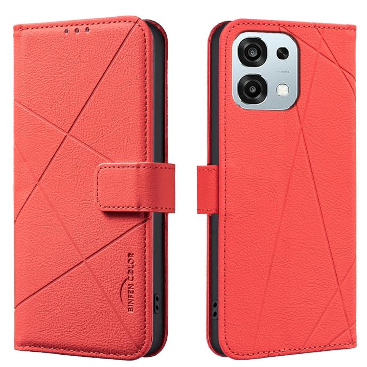 Geometric Pattern RFID Leather Phone Case, For OPPO Reno15 F 5G Global, For OPPO Reno15 5G Global, For OPPO A6 Pro 5G/4G Global / F31 5G, For OPPO Reno14 F 5G, For OPPO A79 5G, For OPPO Reno13 F 5G, For OPPO A60 4G, For OPPO Reno11 F 5G