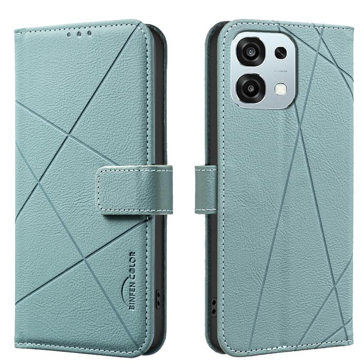 Geometric Pattern RFID Leather Phone Case, For OPPO Reno15 F 5G Global, For OPPO Reno15 5G Global, For OPPO A6 Pro 5G/4G Global / F31 5G, For OPPO Reno14 F 5G, For OPPO A79 5G, For OPPO Reno13 F 5G, For OPPO A60 4G, For OPPO Reno11 F 5G