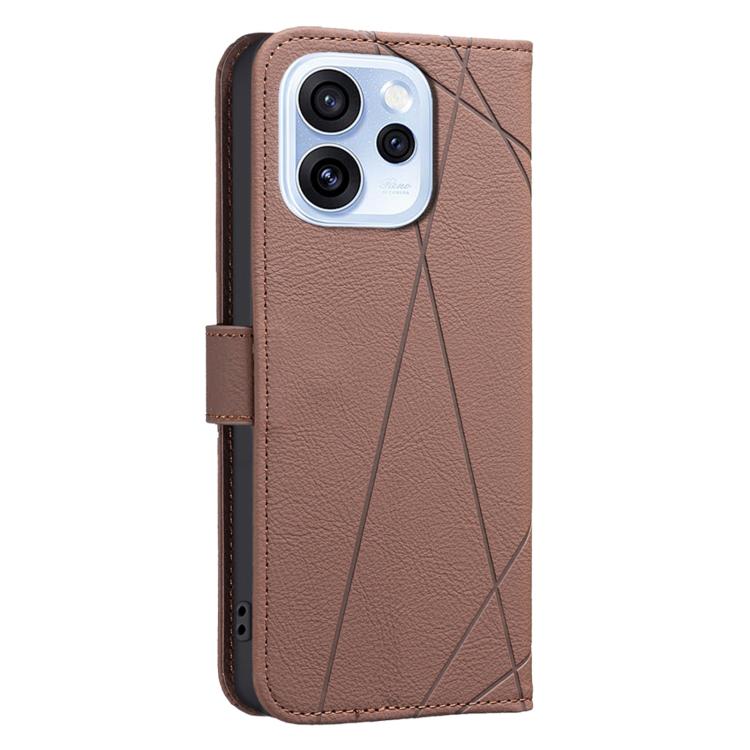 Geometric Pattern RFID Leather Phone Case, For OPPO Reno15 F 5G Global, For OPPO Reno15 5G Global, For OPPO A6 Pro 5G/4G Global / F31 5G, For OPPO Reno14 F 5G, For OPPO A79 5G, For OPPO Reno13 F 5G, For OPPO A60 4G, For OPPO Reno11 F 5G