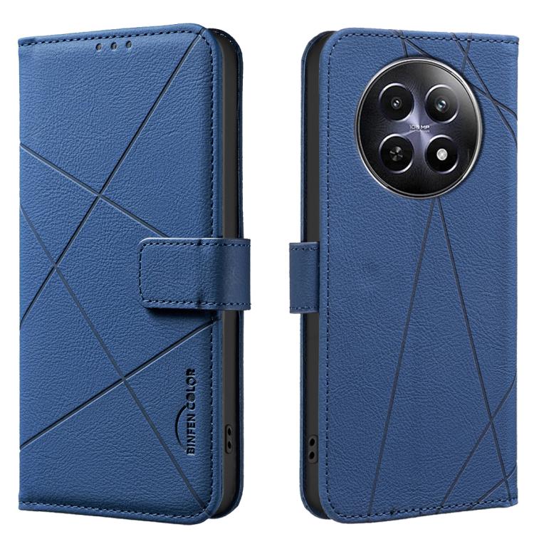 Geometric Pattern RFID Leather Phone Case, For Realme C75 4G, For Realme 12 5G Global, For Realme 12+ 5G, For Realme 12 Pro 5G / 12 Pro+ 5G Global, For Realme 11 4G Global, For Realme 11 5G Global / 11X, For Realme C53, For Realme C55