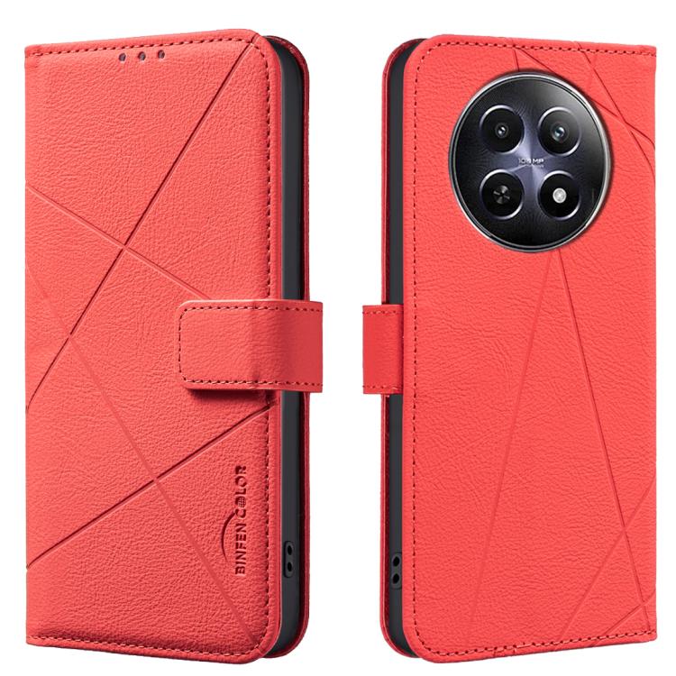Geometric Pattern RFID Leather Phone Case, For Realme C75 4G, For Realme 12 5G Global, For Realme 12+ 5G, For Realme 12 Pro 5G / 12 Pro+ 5G Global, For Realme 11 4G Global, For Realme 11 5G Global / 11X, For Realme C53, For Realme C55