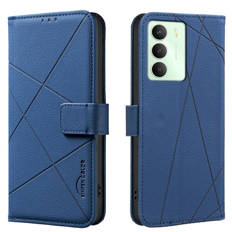 Geometric Pattern RFID Leather Phone Case, For Realme 16T 5G, For Realme 16 5G, For Realme 16 Pro+ 5G, For Realme 16 Pro 5G, For Realme 15 Pro 5G, For Realme 15 5G, For Realme C71 4G Global, For Realme 14x 5G