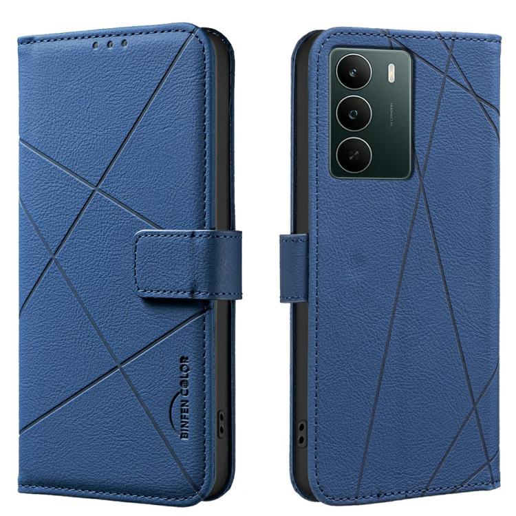 Geometric Pattern RFID Leather Phone Case, For Realme 16T 5G, For Realme 16 5G, For Realme 16 Pro+ 5G, For Realme 16 Pro 5G, For Realme 15 Pro 5G, For Realme 15 5G, For Realme C71 4G Global, For Realme 14x 5G