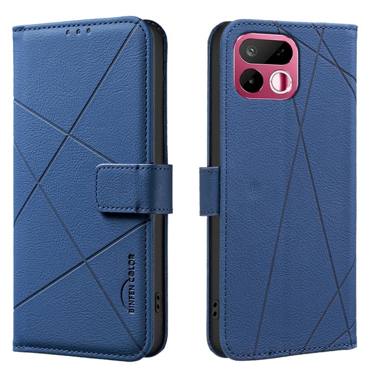 Geometric Pattern RFID Leather Phone Case, For Realme 16T 5G, For Realme 16 5G, For Realme 16 Pro+ 5G, For Realme 16 Pro 5G, For Realme 15 Pro 5G, For Realme 15 5G, For Realme C71 4G Global, For Realme 14x 5G