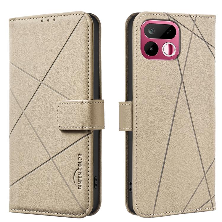 Geometric Pattern RFID Leather Phone Case, For Realme 16T 5G, For Realme 16 5G, For Realme 16 Pro+ 5G, For Realme 16 Pro 5G, For Realme 15 Pro 5G, For Realme 15 5G, For Realme C71 4G Global, For Realme 14x 5G