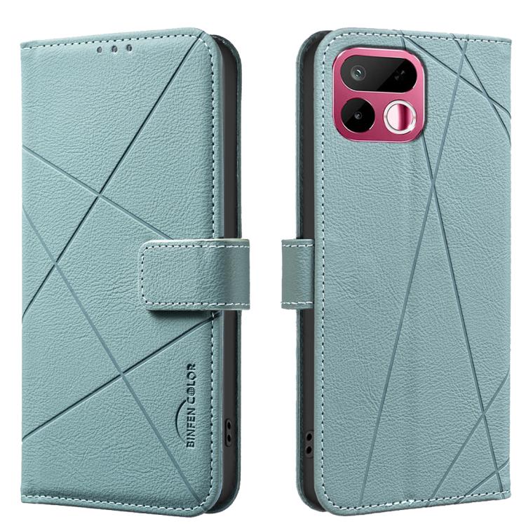 Geometric Pattern RFID Leather Phone Case, For Realme 16T 5G, For Realme 16 5G, For Realme 16 Pro+ 5G, For Realme 16 Pro 5G, For Realme 15 Pro 5G, For Realme 15 5G, For Realme C71 4G Global, For Realme 14x 5G