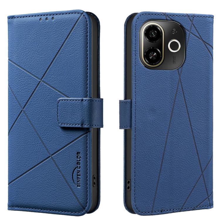 Geometric Pattern RFID Leather Phone Case, For Tecno Spark 40 4G, For Tecno Pova 7 Ultra 5G, For Tecno Camon 40 Pro 4G, For Tecno Pop 9 5G / Spark 30C 5G, For Tecno Pova 6 Neo 5G / Spark 30 5G, For Tecno Spark 30 Pro 4G, For Tecno Spark 30 4G          ...