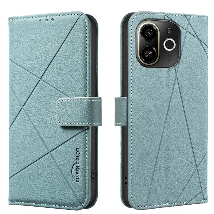 Geometric Pattern RFID Leather Phone Case, For Tecno Spark 40 4G, For Tecno Pova 7 Ultra 5G, For Tecno Camon 40 Pro 4G, For Tecno Pop 9 5G / Spark 30C 5G, For Tecno Pova 6 Neo 5G / Spark 30 5G, For Tecno Spark 30 Pro 4G, For Tecno Spark 30 4G          ...