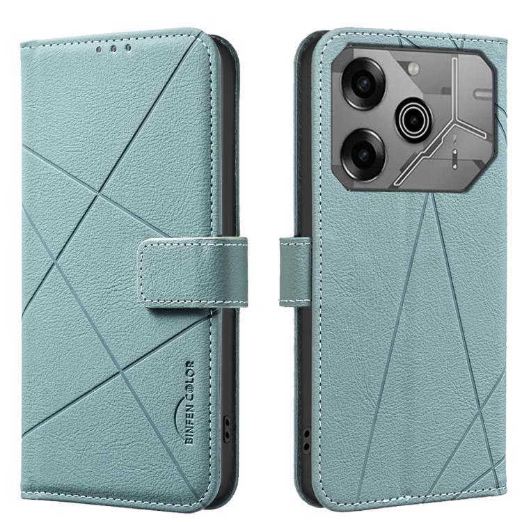 Geometric Pattern RFID Leather Phone Case, For Tecno Spark 40 4G, For Tecno Pova 7 Ultra 5G, For Tecno Camon 40 Pro 4G, For Tecno Pop 9 5G / Spark 30C 5G, For Tecno Pova 6 Neo 5G / Spark 30 5G, For Tecno Spark 30 Pro 4G, For Tecno Spark 30 4G          ...
