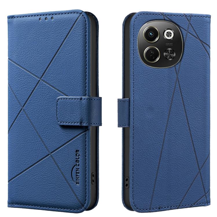 Geometric Pattern RFID Leather Phone Case, For Tecno Spark 40 4G, For Tecno Pova 7 Ultra 5G, For Tecno Camon 40 Pro 4G, For Tecno Pop 9 5G / Spark 30C 5G, For Tecno Pova 6 Neo 5G / Spark 30 5G, For Tecno Spark 30 Pro 4G, For Tecno Spark 30 4G          ...