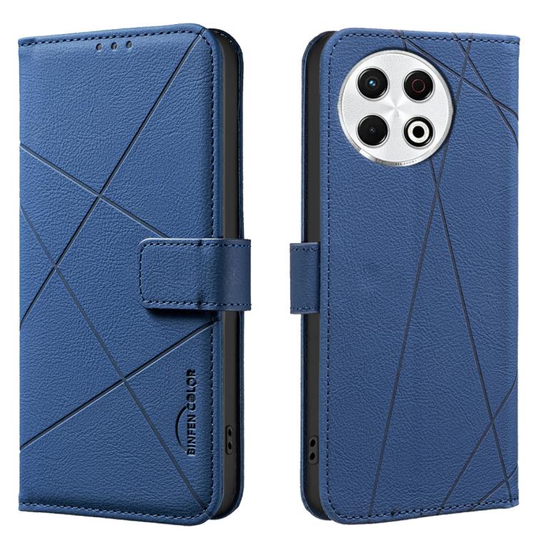 Geometric Pattern RFID Leather Phone Case, For Tecno Spark 40 4G, For Tecno Pova 7 Ultra 5G, For Tecno Camon 40 Pro 4G, For Tecno Pop 9 5G / Spark 30C 5G, For Tecno Pova 6 Neo 5G / Spark 30 5G, For Tecno Spark 30 Pro 4G, For Tecno Spark 30 4G          ...