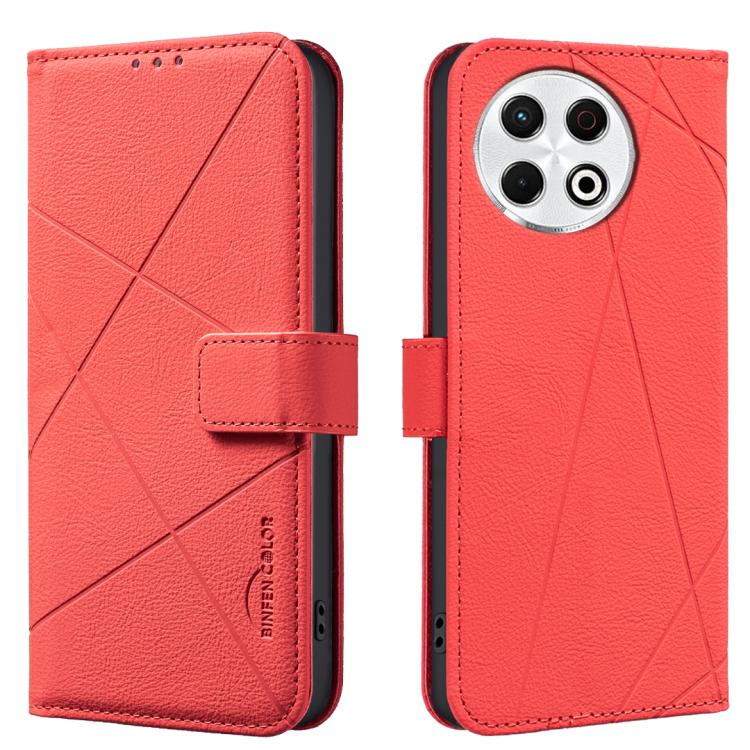 Geometric Pattern RFID Leather Phone Case, For Tecno Spark 40 4G, For Tecno Pova 7 Ultra 5G, For Tecno Camon 40 Pro 4G, For Tecno Pop 9 5G / Spark 30C 5G, For Tecno Pova 6 Neo 5G / Spark 30 5G, For Tecno Spark 30 Pro 4G, For Tecno Spark 30 4G          ...