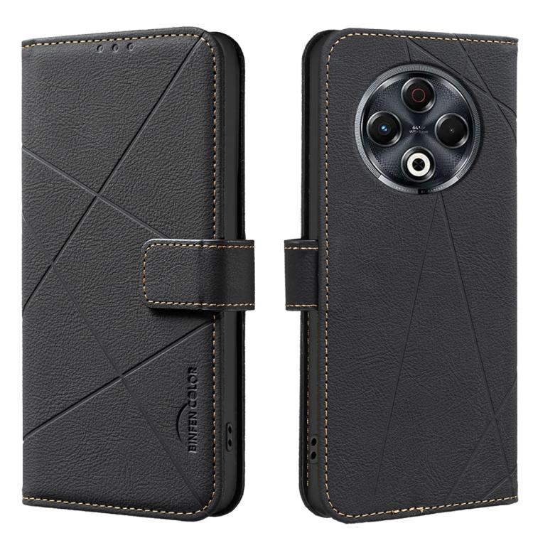 Geometric Pattern RFID Leather Phone Case, For Tecno Spark 40 4G, For Tecno Pova 7 Ultra 5G, For Tecno Camon 40 Pro 4G, For Tecno Pop 9 5G / Spark 30C 5G, For Tecno Pova 6 Neo 5G / Spark 30 5G, For Tecno Spark 30 Pro 4G, For Tecno Spark 30 4G          ...