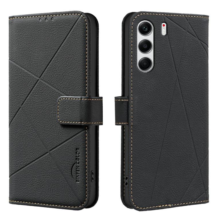 Geometric Pattern RFID Leather Phone Case, For Tecno Spark 40 4G, For Tecno Pova 7 Ultra 5G, For Tecno Camon 40 Pro 4G, For Tecno Pop 9 5G / Spark 30C 5G, For Tecno Pova 6 Neo 5G / Spark 30 5G, For Tecno Spark 30 Pro 4G, For Tecno Spark 30 4G          ...