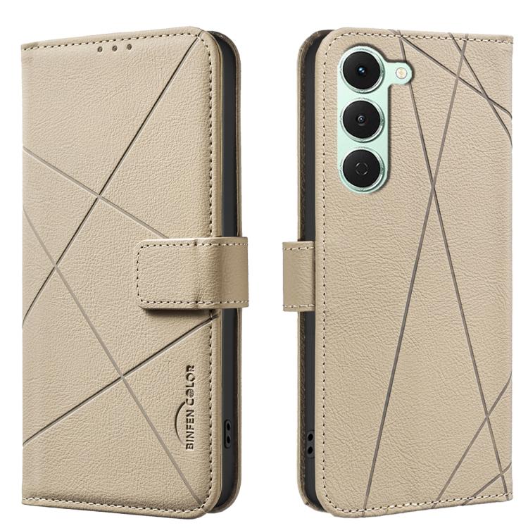 Geometric Pattern RFID Leather Phone Case, For Tecno Spark 50 5G, For Tecno Pova Curve 2 5G, For Tecno Spark 50 4G, For Tecno Camon 50 Pro 4G, For Tecno Camon 50 4G, For Tecno Spark Go 3, For Tecno Pova 7 Pro 5G, For Tecno Spark 40 Pro 4G