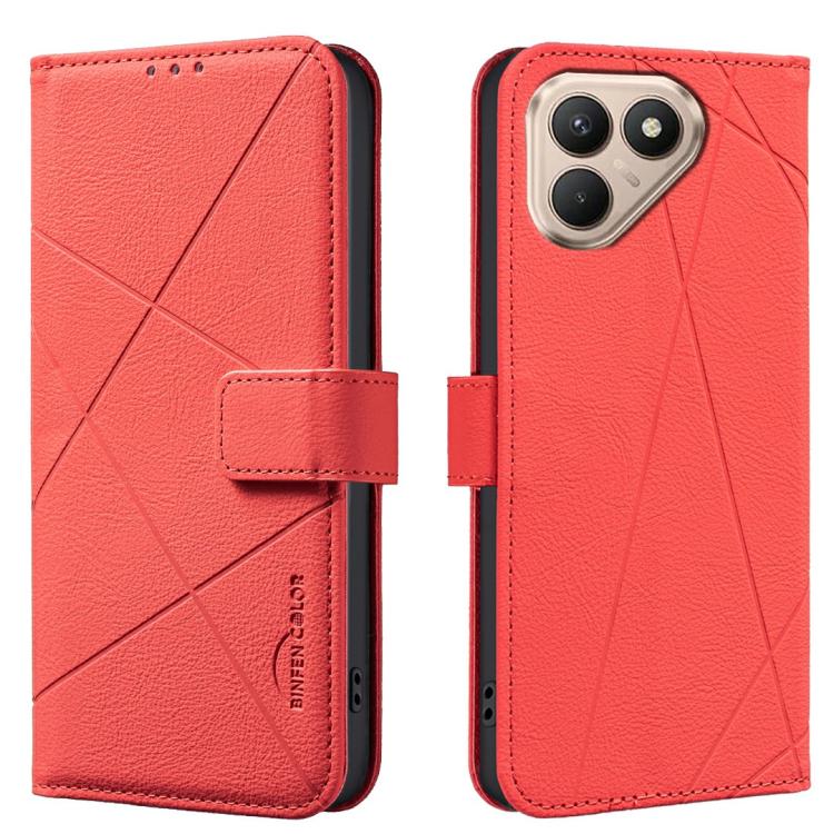 Geometric Pattern RFID Leather Phone Case, For Tecno Spark 50 5G, For Tecno Pova Curve 2 5G, For Tecno Spark 50 4G, For Tecno Camon 50 Pro 4G, For Tecno Camon 50 4G, For Tecno Spark Go 3, For Tecno Pova 7 Pro 5G, For Tecno Spark 40 Pro 4G