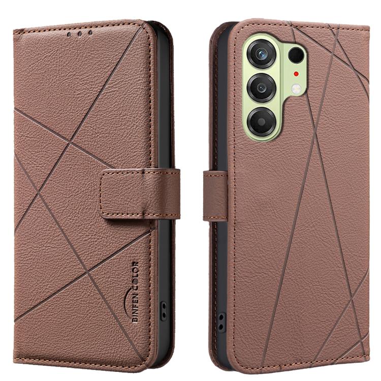 Geometric Pattern RFID Leather Phone Case, For Tecno Spark 50 5G, For Tecno Pova Curve 2 5G, For Tecno Spark 50 4G, For Tecno Camon 50 Pro 4G, For Tecno Camon 50 4G, For Tecno Spark Go 3, For Tecno Pova 7 Pro 5G, For Tecno Spark 40 Pro 4G