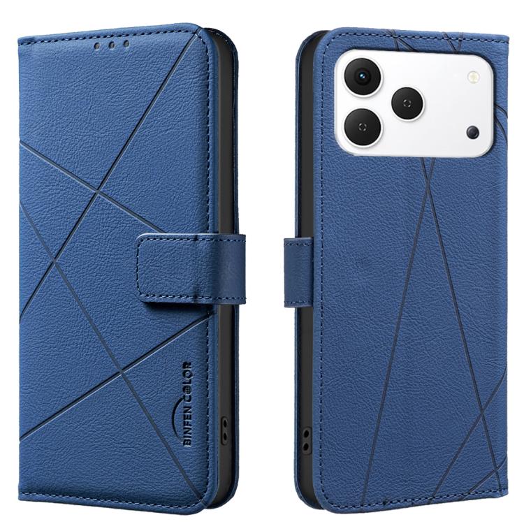 Geometric Pattern RFID Leather Phone Case, For Tecno Spark 50 5G, For Tecno Pova Curve 2 5G, For Tecno Spark 50 4G, For Tecno Camon 50 Pro 4G, For Tecno Camon 50 4G, For Tecno Spark Go 3, For Tecno Pova 7 Pro 5G, For Tecno Spark 40 Pro 4G