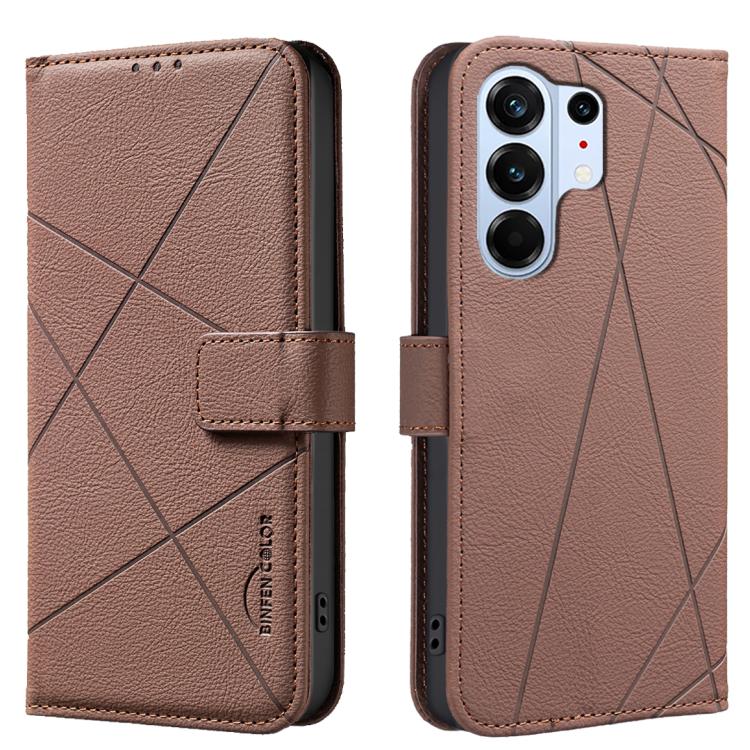 Geometric Pattern RFID Leather Phone Case, For Tecno Spark 50 5G, For Tecno Pova Curve 2 5G, For Tecno Spark 50 4G, For Tecno Camon 50 Pro 4G, For Tecno Camon 50 4G, For Tecno Spark Go 3, For Tecno Pova 7 Pro 5G, For Tecno Spark 40 Pro 4G