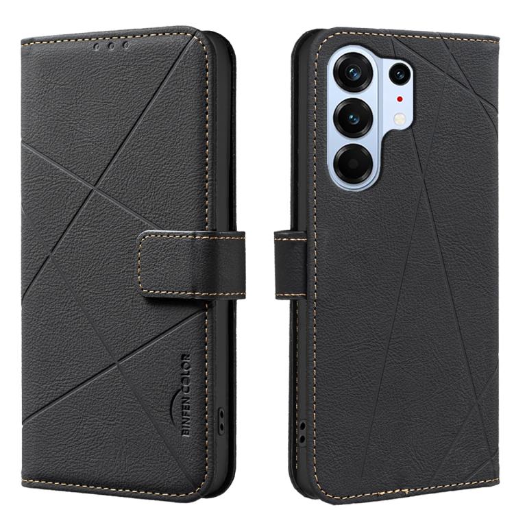 Geometric Pattern RFID Leather Phone Case, For Tecno Spark 50 5G, For Tecno Pova Curve 2 5G, For Tecno Spark 50 4G, For Tecno Camon 50 Pro 4G, For Tecno Camon 50 4G, For Tecno Spark Go 3, For Tecno Pova 7 Pro 5G, For Tecno Spark 40 Pro 4G