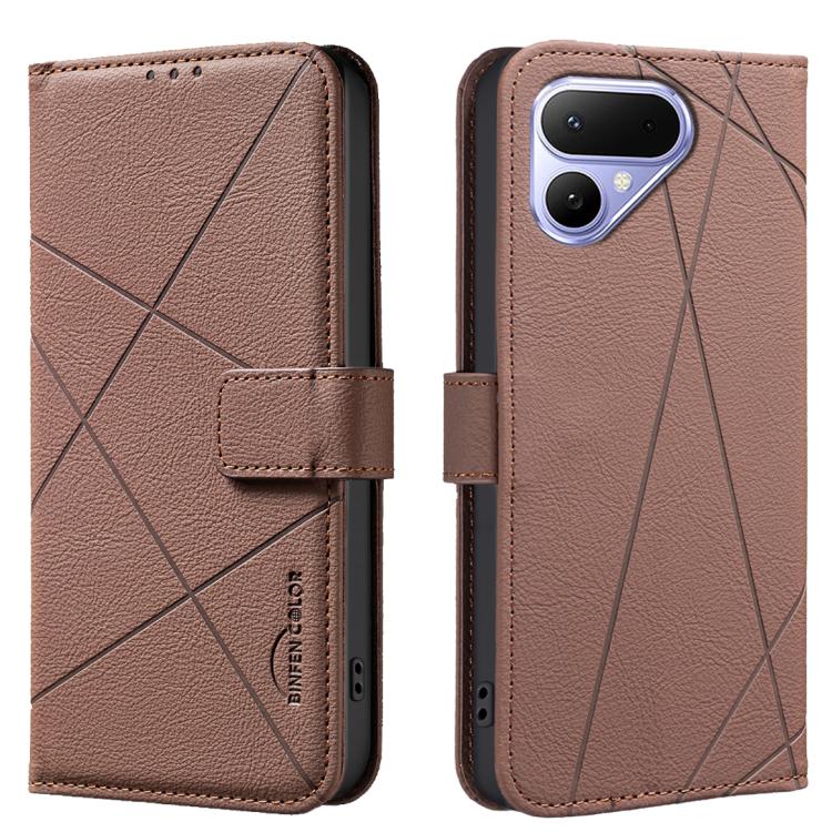 Geometric Pattern RFID Leather Phone Case, For Tecno Spark 50 5G, For Tecno Pova Curve 2 5G, For Tecno Spark 50 4G, For Tecno Camon 50 Pro 4G, For Tecno Camon 50 4G, For Tecno Spark Go 3, For Tecno Pova 7 Pro 5G, For Tecno Spark 40 Pro 4G