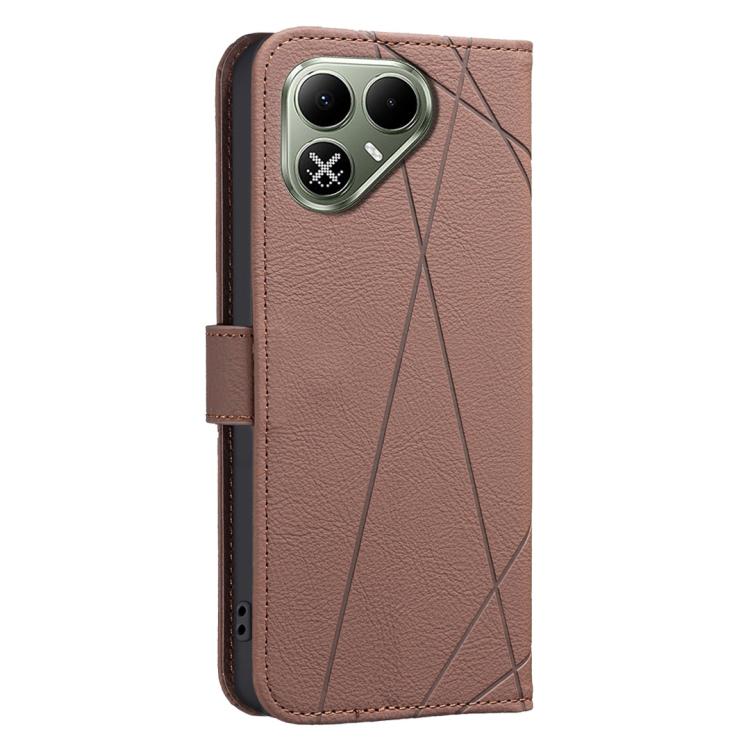 Geometric Pattern RFID Leather Phone Case, For Tecno Pova 8 5G, For Tecno Spark 50 5G, For Tecno Pova Curve 2 5G, For Tecno Spark 50 4G, For Tecno Camon 50 Pro 4G, For Tecno Camon 50 4G, For Tecno Spark Go 3, For Tecno Pova 7 Pro 5G