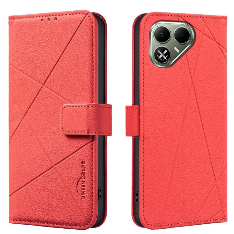 Geometric Pattern RFID Leather Phone Case, For Tecno Pova 8 5G, For Tecno Spark 50 5G, For Tecno Pova Curve 2 5G, For Tecno Spark 50 4G, For Tecno Camon 50 Pro 4G, For Tecno Camon 50 4G, For Tecno Spark Go 3, For Tecno Pova 7 Pro 5G