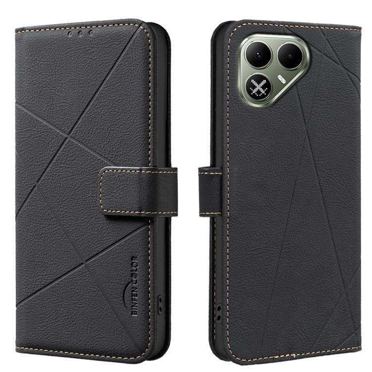 Geometric Pattern RFID Leather Phone Case, For Tecno Pova 8 5G, For Tecno Spark 50 5G, For Tecno Pova Curve 2 5G, For Tecno Spark 50 4G, For Tecno Camon 50 Pro 4G, For Tecno Camon 50 4G, For Tecno Spark Go 3, For Tecno Pova 7 Pro 5G