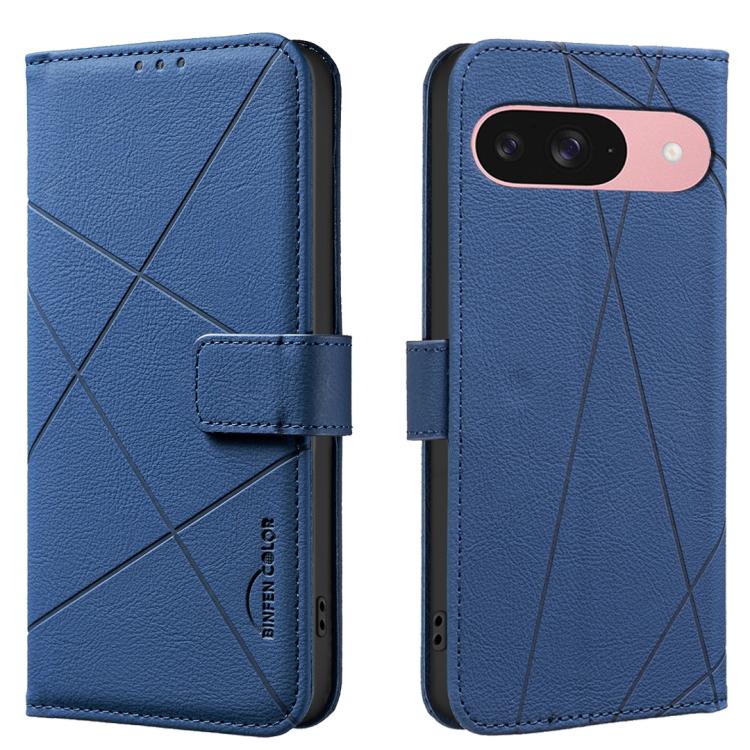 Geometric Pattern RFID Leather Phone Case, For Google Pixel 11 / 11 Pro, For Google Pixel 10a, For Google Pixel 9a, For Google Pixel 9 Pro XL, For Google Pixel 9 / 9 Pro, For Google Pixel 8a, For Google Pixel 8 Pro, For Google Pixel 8