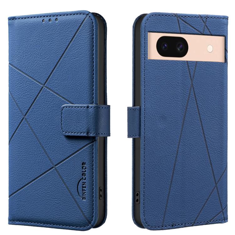 Geometric Pattern RFID Leather Phone Case, For Google Pixel 11 / 11 Pro, For Google Pixel 10a, For Google Pixel 9a, For Google Pixel 9 Pro XL, For Google Pixel 9 / 9 Pro, For Google Pixel 8a, For Google Pixel 8 Pro, For Google Pixel 8
