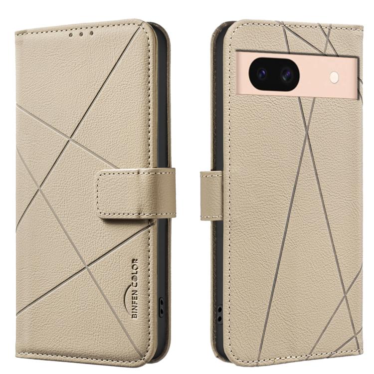 Geometric Pattern RFID Leather Phone Case, For Google Pixel 11 / 11 Pro, For Google Pixel 10a, For Google Pixel 9a, For Google Pixel 9 Pro XL, For Google Pixel 9 / 9 Pro, For Google Pixel 8a, For Google Pixel 8 Pro, For Google Pixel 8