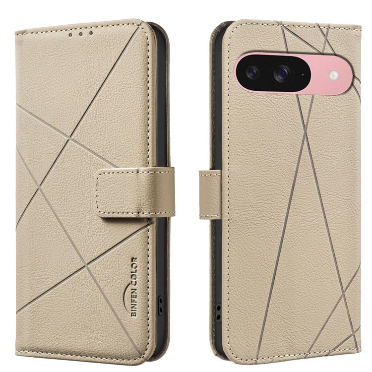 Geometric Pattern RFID Leather Phone Case, For Google Pixel 11 / 11 Pro, For Google Pixel 10a, For Google Pixel 9a, For Google Pixel 9 Pro XL, For Google Pixel 9 / 9 Pro, For Google Pixel 8a, For Google Pixel 8 Pro, For Google Pixel 8