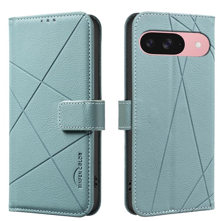 Geometric Pattern RFID Leather Phone Case, For Google Pixel 11 / 11 Pro, For Google Pixel 10a, For Google Pixel 9a, For Google Pixel 9 Pro XL, For Google Pixel 9 / 9 Pro, For Google Pixel 8a, For Google Pixel 8 Pro, For Google Pixel 8