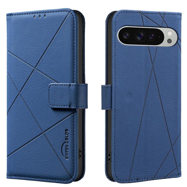 Geometric Pattern RFID Leather Phone Case, For Google Pixel 11 / 11 Pro, For Google Pixel 10a, For Google Pixel 9a, For Google Pixel 9 Pro XL, For Google Pixel 9 / 9 Pro, For Google Pixel 8a, For Google Pixel 8 Pro, For Google Pixel 8