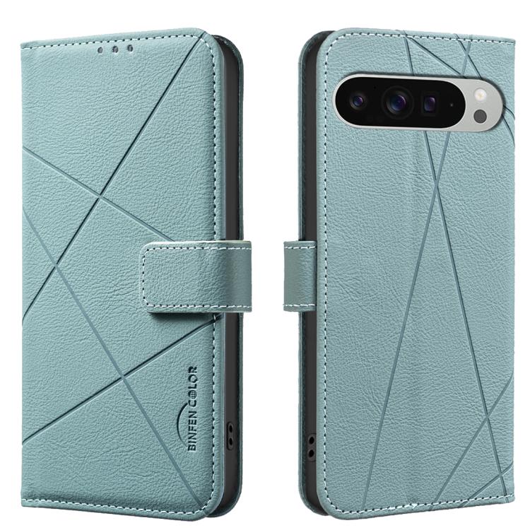 Geometric Pattern RFID Leather Phone Case, For Google Pixel 11 / 11 Pro, For Google Pixel 10a, For Google Pixel 9a, For Google Pixel 9 Pro XL, For Google Pixel 9 / 9 Pro, For Google Pixel 8a, For Google Pixel 8 Pro, For Google Pixel 8