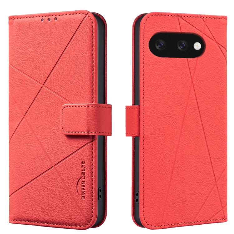 Geometric Pattern RFID Leather Phone Case, For Google Pixel 11 / 11 Pro, For Google Pixel 10a, For Google Pixel 9a, For Google Pixel 9 Pro XL, For Google Pixel 9 / 9 Pro, For Google Pixel 8a, For Google Pixel 8 Pro, For Google Pixel 8