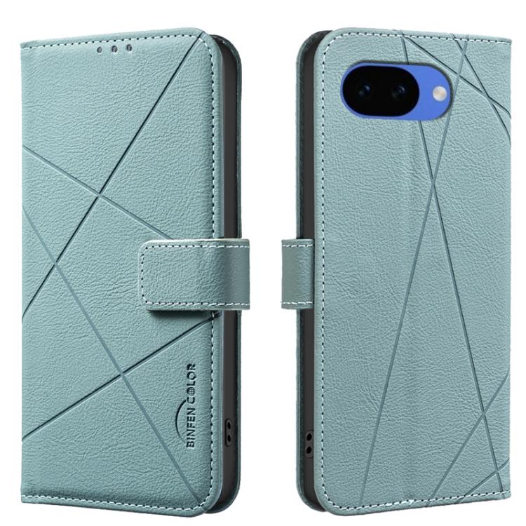 Geometric Pattern RFID Leather Phone Case, For Google Pixel 11a, For Google Pixel 11 / 11 Pro, For Google Pixel 10a, For Google Pixel 9a, For Google Pixel 9 Pro XL, For Google Pixel 9 / 9 Pro, For Google Pixel 8a, For Google Pixel 8 Pro