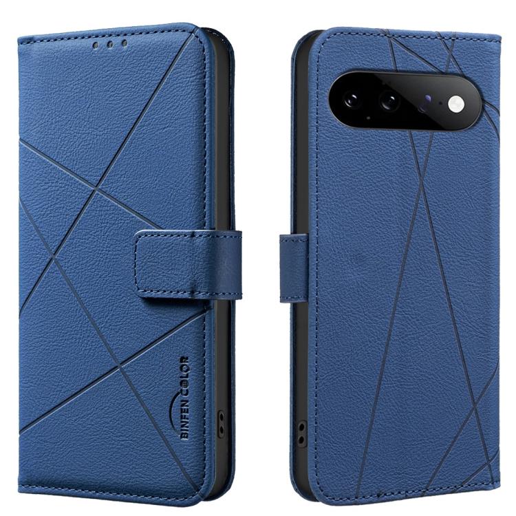 Geometric Pattern RFID Leather Phone Case, For Google Pixel 11a, For Google Pixel 11 / 11 Pro, For Google Pixel 10a, For Google Pixel 9a, For Google Pixel 9 Pro XL, For Google Pixel 9 / 9 Pro, For Google Pixel 8a, For Google Pixel 8 Pro