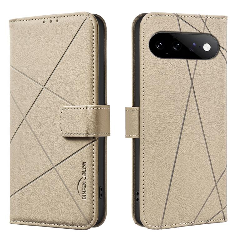 Geometric Pattern RFID Leather Phone Case, For Google Pixel 11 / 11 Pro, For Google Pixel 10a, For Google Pixel 9a, For Google Pixel 9 Pro XL, For Google Pixel 9 / 9 Pro, For Google Pixel 8a, For Google Pixel 8 Pro, For Google Pixel 8