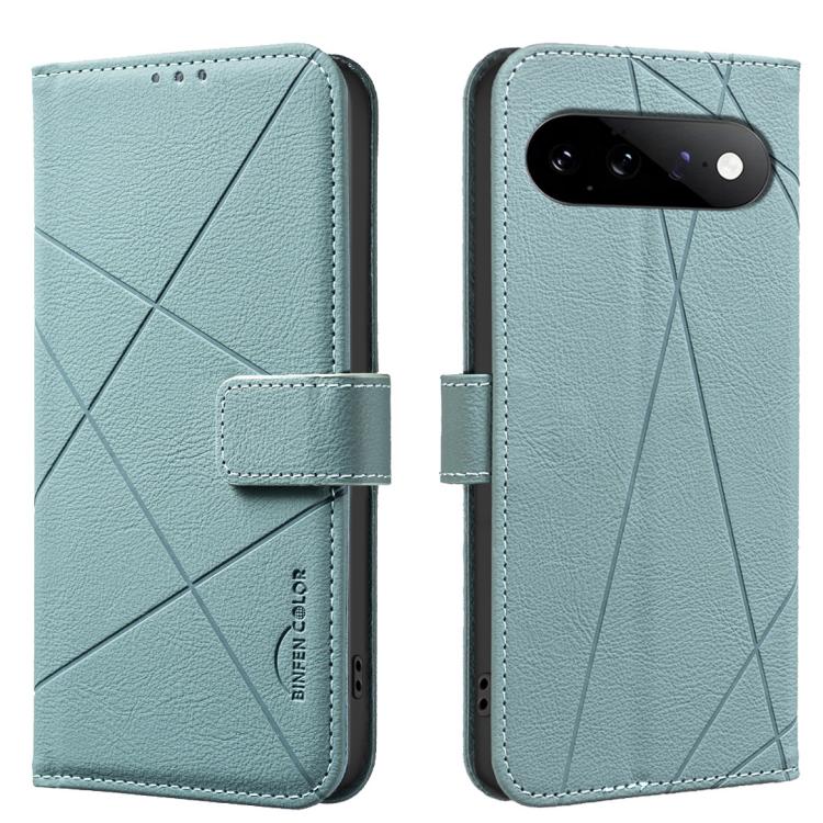 Geometric Pattern RFID Leather Phone Case, For Google Pixel 11 / 11 Pro, For Google Pixel 10a, For Google Pixel 9a, For Google Pixel 9 Pro XL, For Google Pixel 9 / 9 Pro, For Google Pixel 8a, For Google Pixel 8 Pro, For Google Pixel 8