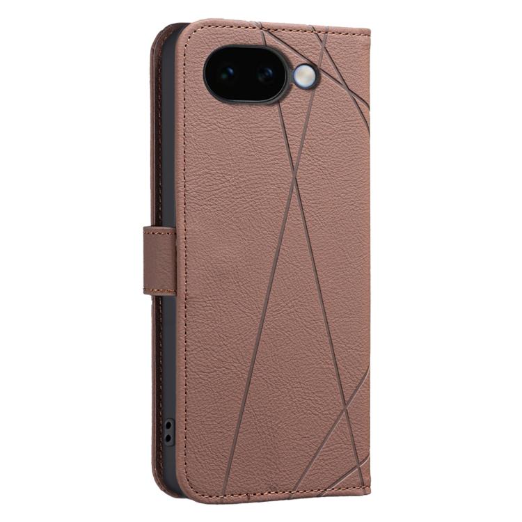 Geometric Pattern RFID Leather Phone Case, For Google Pixel 11a, For Google Pixel 11 / 11 Pro, For Google Pixel 10a, For Google Pixel 9a, For Google Pixel 9 Pro XL, For Google Pixel 9 / 9 Pro, For Google Pixel 8a, For Google Pixel 8 Pro