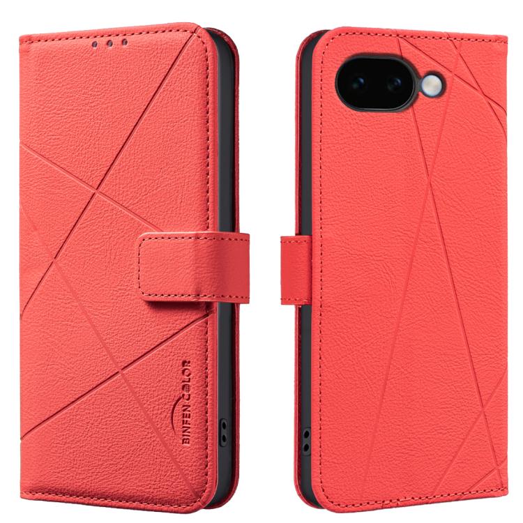Geometric Pattern RFID Leather Phone Case, For Google Pixel 11a, For Google Pixel 11 / 11 Pro, For Google Pixel 10a, For Google Pixel 9a, For Google Pixel 9 Pro XL, For Google Pixel 9 / 9 Pro, For Google Pixel 8a, For Google Pixel 8 Pro