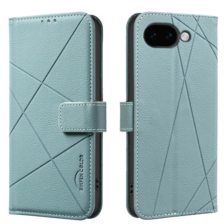 Geometric Pattern RFID Leather Phone Case, For Google Pixel 11a, For Google Pixel 11 / 11 Pro, For Google Pixel 10a, For Google Pixel 9a, For Google Pixel 9 Pro XL, For Google Pixel 9 / 9 Pro, For Google Pixel 8a, For Google Pixel 8 Pro