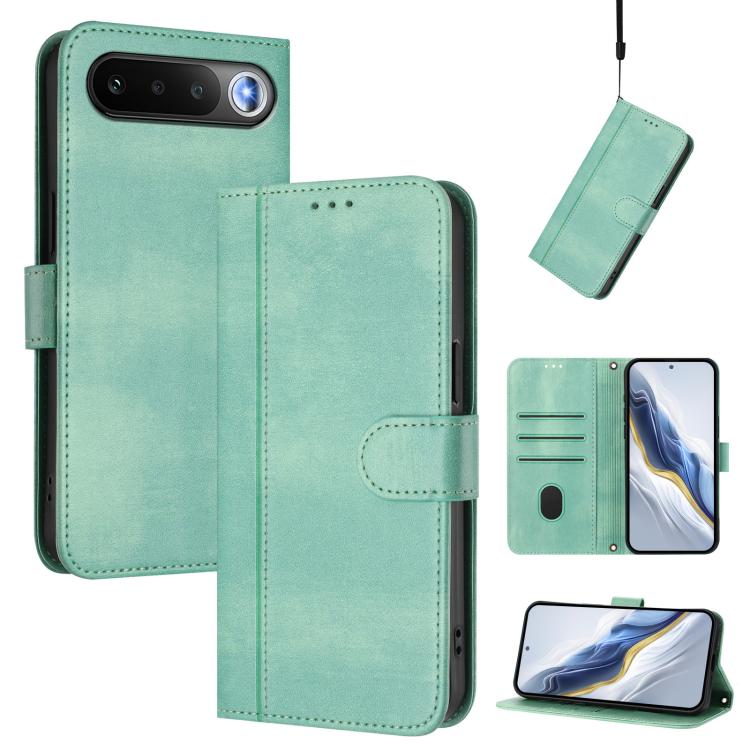 Line Splicing Buckle Retro Leather Phone Case, For Realme 16 5G Global, For Realme 16 Pro+ 5G Global, For Realme 16 Pro 5G Global, For Realme C71 4G India / Note 70 4G, For Realme C85 5G / 15x 5G India, For Realme P4 Pro 5G