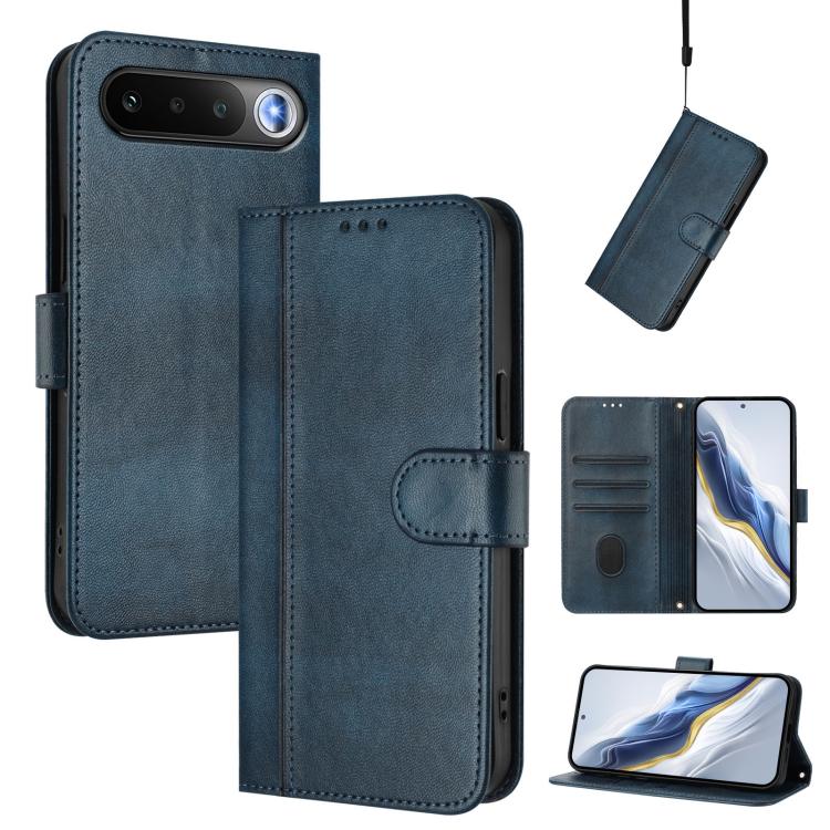 Line Splicing Buckle Retro Leather Phone Case, For Realme 16 5G Global, For Realme 16 Pro+ 5G Global, For Realme 16 Pro 5G Global, For Realme C71 4G India / Note 70 4G, For Realme C85 5G / 15x 5G India, For Realme P4 Pro 5G