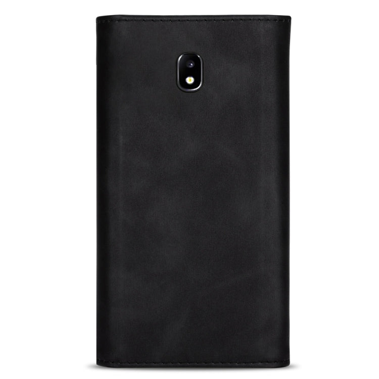 Skin Feel Zipper Horizontal Flip Leather Case with Holder & Card Slots & Photo Frame & Lanyard & Long Rope, For Samsung Galaxy J5 (2017) / J530 EU Version, For Samsung Galaxy J7 (2017) / J730 EU Version, For Samsung Galaxy S7, For Samsung Galaxy S7 edge
